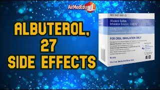 Albuterol 27 Side Effects [upl. by Vas]