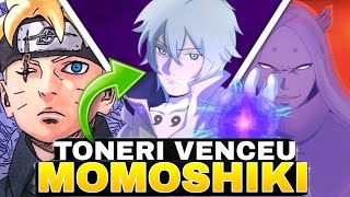 BRUTAAAL TONERI VS MOMOSHIKI QUAL DESTINO VAI VENCER MOMOSHIKI VS JURA BORUTO TWO BLUE VORTEX [upl. by Essilevi]