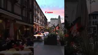 Beautiful Como Italy travel como italy short wetraveltheworld85 [upl. by Nanreit549]