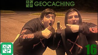 GEOCACHING ep 16 geocaching at night for the first time [upl. by Grosmark]