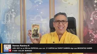 LEO HOY es un DÍA tan ESPECIAL que con 21 CARTAS del TAROT SABRÁS algo que NECESITAS SABER [upl. by Gibbon634]