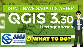 How to enable SAGA GIS in QGIS  qgis sagagis gis tutorial [upl. by Aninotna539]