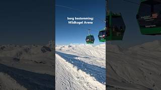 Met wie wil jij rodelen in Wildkogel Arena 🛷⛅️❣️ skiing wintersport skiseason [upl. by Doownelg]