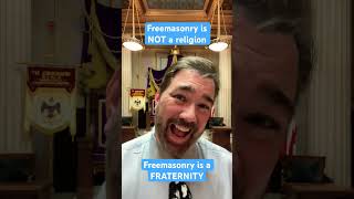 Freemasonry is NOT a religion 😲😇 religion fraternity mastermason masonic reaction [upl. by Hsima]