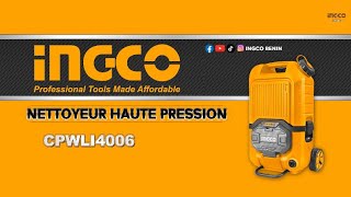 NETTOYEUR HAUTE PRESSION 40V80BAR SANS BATTERIE CPWLI4006 [upl. by Noizneb]