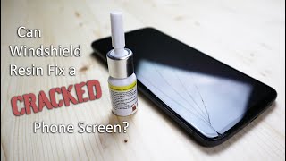 Can You Fix Your Phone Screen with a Windshield Repair Kit Does It Work [upl. by Ennovyhs]