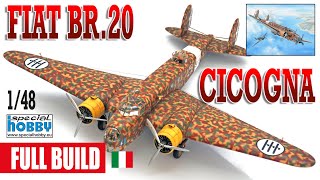 Fiat BR20 Cicogna Special Hobby 148 [upl. by Ahsikyt]