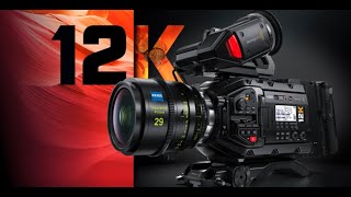 Blackmagic Design Ursa Mini Pro 12K OLPF at NAB 2023 [upl. by Teeter689]