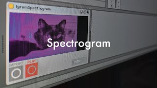 音響ラジオ スペクトログラムに画像を埋め込む！Ableton LiveMax for Live [upl. by Marella28]