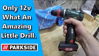 ParksideLidi 12v Cordless screwdriver  Drill 12V PBSA 12 D4 Unboxing amp Review [upl. by Stephanus]