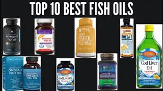 Top 10 Best Fish Oils [upl. by Florance]