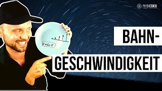 Bahngeschwindigkeit berechnen  Physik für Mediziner  Physik Grundlagen [upl. by Leeke276]