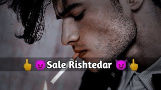 Matlabi Rishtedar 😈🖕 Emotional Boy Attitude Shayari  Status For Whatsapp  Inzi Poetry [upl. by Andrei802]