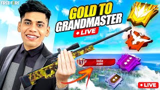 🔴Live Awm King Is Back😡24 Hour Top 1 Push🔥  Garena Free Fire Max [upl. by Ttevy153]