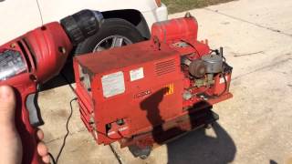 Lincoln Weldanpower ACDC welder generator 1 of 2 [upl. by Nailil]