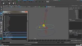 Tutorial IK Spine Rigging Back in Maya [upl. by Iaverne]