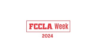 2024 FCCLA Week Recap [upl. by Gaye879]