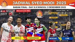 DejanGloria vs YukiMisaki  Line vs Nozomi  FINAL Syed Modi India 2023 [upl. by Stefan]