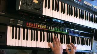 quotVan Halen Jumpquot on keyboard Roland Jupiter 80quot [upl. by Kipton]