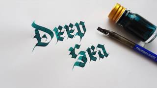 Robert Oster Ink  Deep Sea [upl. by Trahurn]