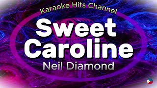 Neil Diamond  Sweet Caroline KARAOKE SONGS VERSION [upl. by Arv9]