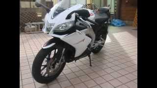 2012 Aprilia RS4 アプリリアRS4 125 CB350 [upl. by Elleynod]