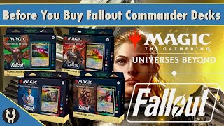 Before You Buy Fallout Commander Decks [upl. by Airamasor520]