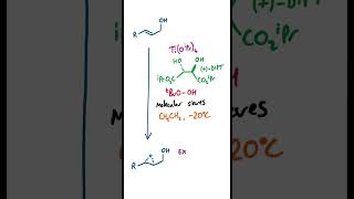 Sharpless Asymmetric Epoxidation chemistry organicchemistry ochem [upl. by Seton]