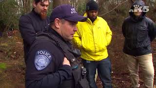 Kent police find missing person during homeless camp search [upl. by Tawnya]