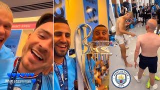 Manchester City Crazy Dressing Room Celebrations After Winning Champions League [upl. by Gilcrest166]