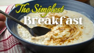 Simple Savory Oat Porridge Recipe for Breakfast  Easy Vegan amp Healthy [upl. by Tiffy]