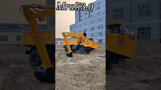 mountain transport vehicle excavator sugarcane grabber loading tool cargo excavator [upl. by Gilchrist]