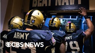 Army and Navy set to square off in 123rd annual rivalry game [upl. by Shama117]