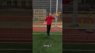 Tekkers 360 flick  up football skills juggling sport tutorial training futbol footballskill [upl. by Glory]