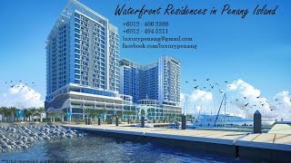 Waterfront Residential Condo at Queensbay Penang [upl. by Polivy139]