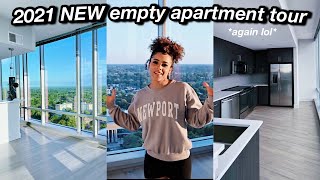 My NEW 2021 Empty Apartment Tour again lol  Azlia Williams [upl. by Heriberto36]