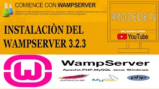 Instalación WAMPSERVER 3 2 3  PROGRAMACIÒN PHP [upl. by Hardi]