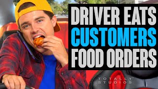 Delivery Driver Eats Customer Food [upl. by Gayner]