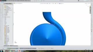 Volute Casing Part 5  External Volute Building [upl. by Sucramej]