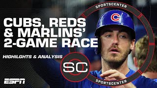 Cubs playoff chase coming down TO THE WIRE after collapse to Braves  SportsCenter [upl. by Land]