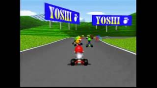 Mario Kart 64 All Intros [upl. by Midian]