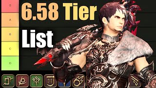 658 Tier List  PowerMeta Ranking  FFXIV Endwalker [upl. by Haiel726]