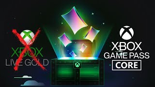 Xbox Live Is Dead Game Pass Core Is Now Live [upl. by Ahpla]