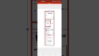 125x45 house plan homeplan 2024 [upl. by Atalie425]