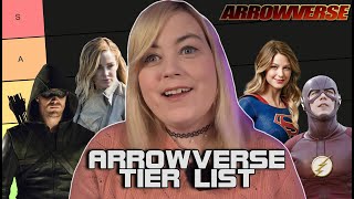 Ranking EVERY Arrowverse Show amp ExtraCrossover 11 Shows 5 Extras amp 7 Crossovers  A DC Tier List [upl. by Sharai]