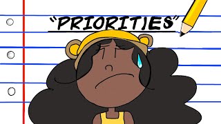 Priorities  Yahya amp Moji Cartoon  Ep 1  Cartoons Family [upl. by Ahsenre302]