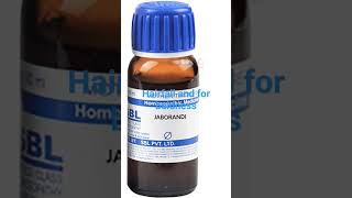 Jaborandi mother tincture for hairfall and baldness [upl. by Tearle]