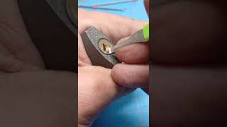 Zipping a Handcuff Lock [upl. by Idihsar]