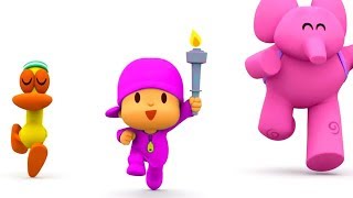 Pocoyo em Português  Dia dos Exercícios  Novos Episódios 2018 [upl. by Crelin524]