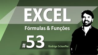 Fórmulas e Funções do Excel para Concursos  Aula 53 de informática [upl. by Artenak]